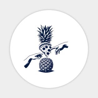 Love Pineapple on Pizza, Funny Pizza Lover Magnet